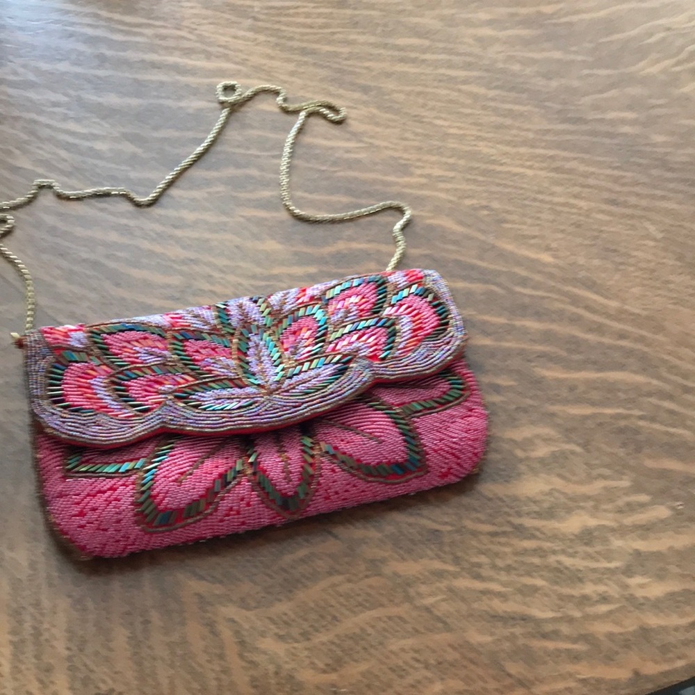 LaRegale handmade beaded bag.